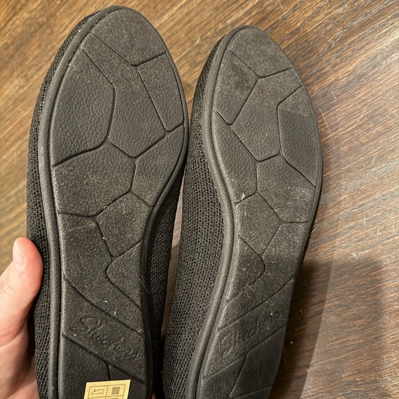 Skechers Black Memory Foam Flats - Picture 3 of 4